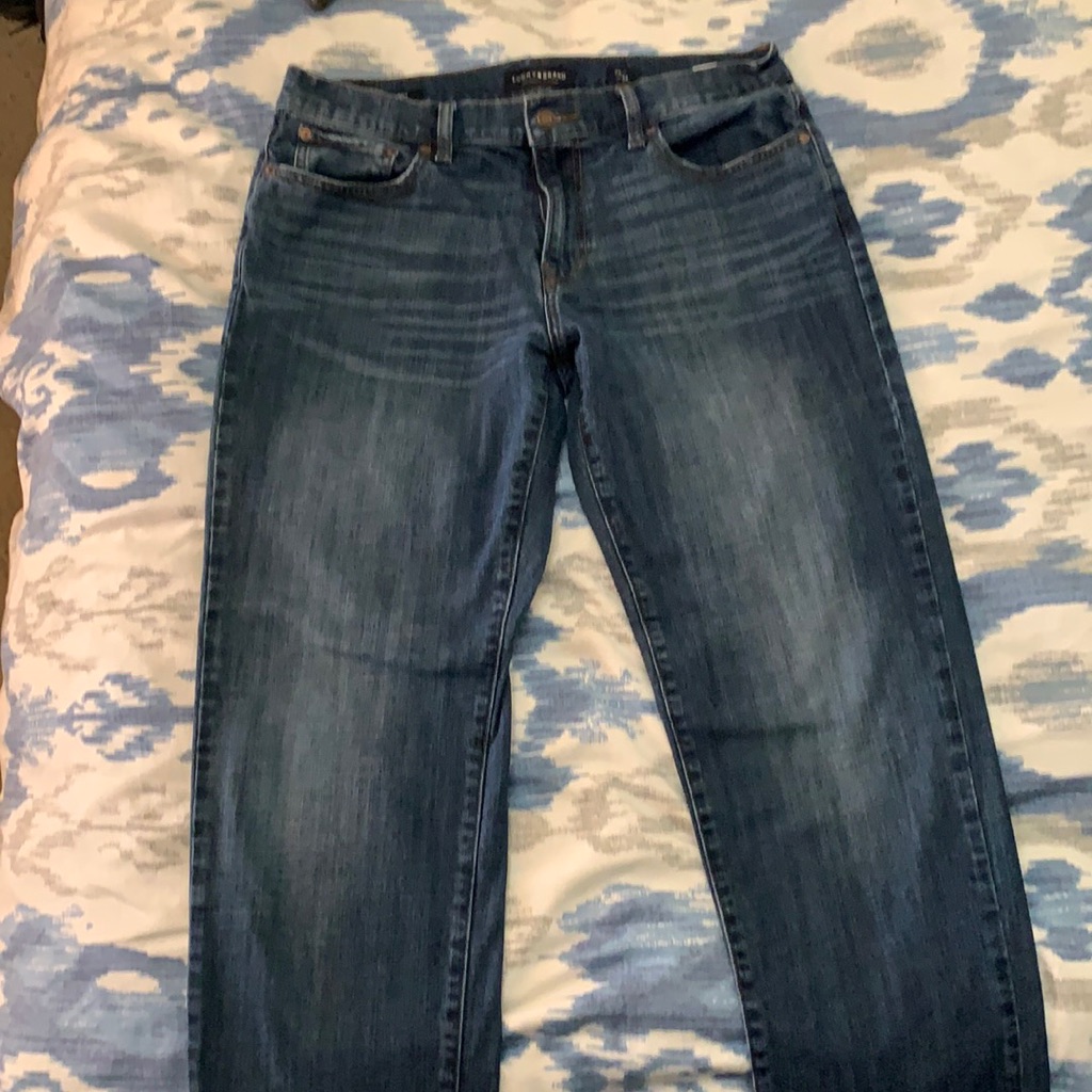 Mens Lucky Brand Jeans 221 Straight 3434